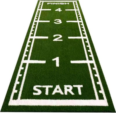 ForzaFit Sprinttrack kunstgras - Indoor/Outdoor - 5 x 1.5 meter - Groen - 25mm