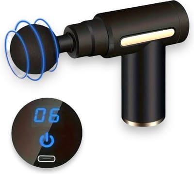 Kinky Pleasure® Draagbare Mini Massage Gun - Krachtige Spier Massage en Ontspanning
