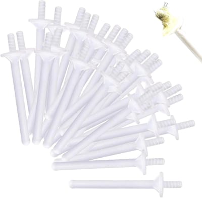 Neus Wax Sticks - Ontharingskit - Neushaar Reinigen - Veilig PP Plastic - 60 Stuks - Wit