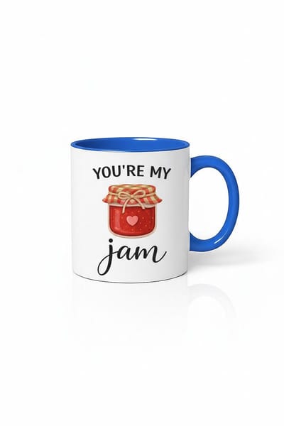 Mok 'You're My Jam' met Schattige Jam Pot Design | Romantisch Liefdes Cadeau | Originele Koffiemok