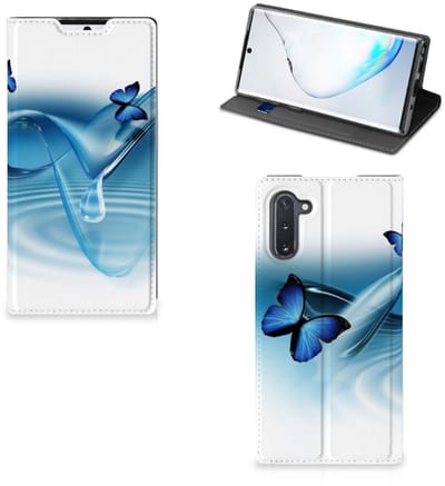 Standcase Hoesje voor Samsung Galaxy Note 10 Hoesje maken Vlinders