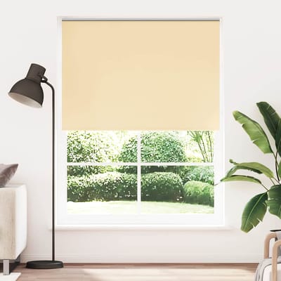 vidaXL - Rolgordijn - verduisterend - 144,4 - x - 230 - cm - stofbreedte - 140 - cm - beige