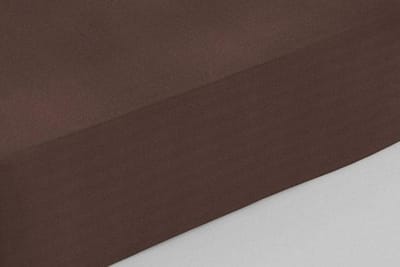 Jersey hoeslaken BRUIN 190/200 x 200/220 met hoge voor boxspring of waterbed