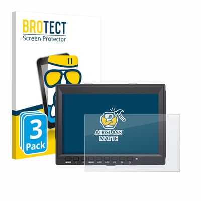 BROTECT - Screenprotector voor Feelworld FW759 7" - Folie Beschermfolie Beschermglas matte 3 Stuks