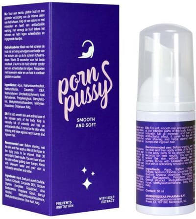 Morningstar - Porn Pussy - Scheerschuim Voor Vrouwen