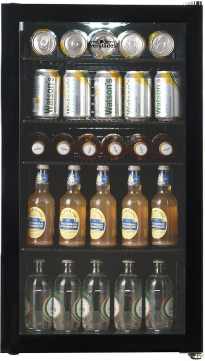 Everglades EVBC20981MB - Beverage Koeler - 98 Liter - Modern Zwart - D Klasse - 5 Jaar Garantie