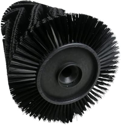 Veegroller - Machinebezem - Grondig Reinigen - Dicht Borstelpatroon - 700 mm - Zwart