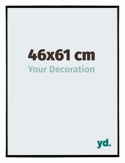 Your Decoration - Fotolijst 46x61 cm - Kunststof - Zwart Hoogglans - Evry