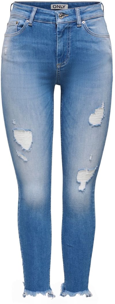ONLY Skinny fit jeans ONLBLUSH Mid waist Skinny fit Enkel lengte Jeans