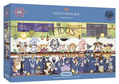 Koffiebar Legpuzzel met Extra Grote Stukjes