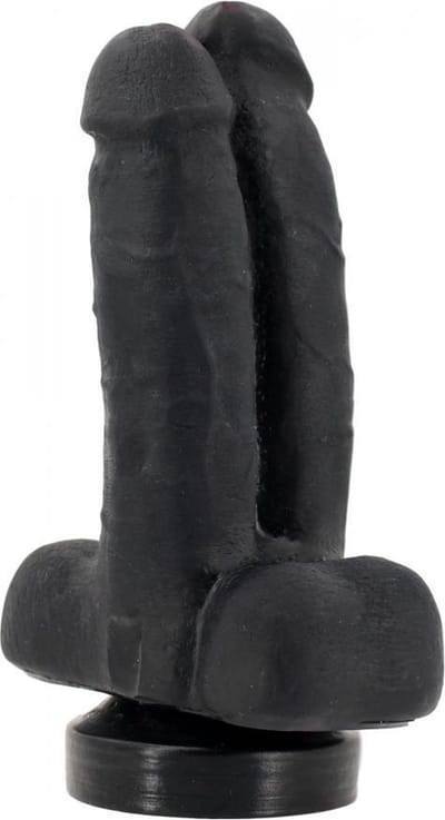 Dubbele Dildo Raider - Zwart