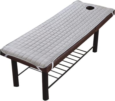 Bedekking voor Massage en SPA Behandelingen met Ademopening, Polyester, Elastisch, 190x70cm - Grijs