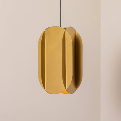 Opviq Hanglamp Corner, goudkleurig, hoogte 35 cm, metaal, E27