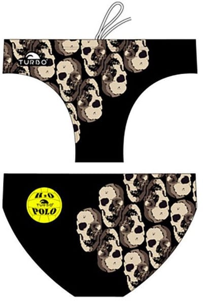 Turbo Skulls Zwemslip Zwart 9-10 Years Jongen