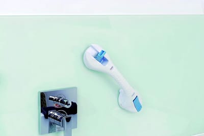 Badkamer greep - Wandbeugel steun - Veiligheid thuis - Eenvoudig aan te brengen - 420 mm lengte - Wit