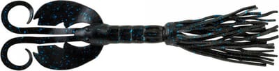 Berkley Bearded Crazy Legs Chigger Craw Black Blue Fleck 11.5cm Black Blue Fleck