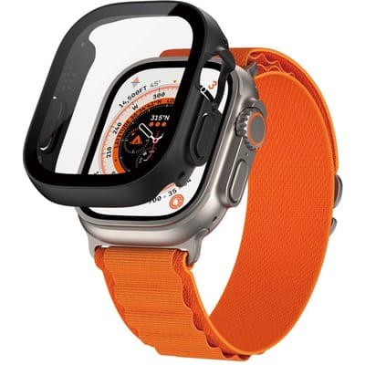 PanzerGlass Full Body Case voor de Apple Watch Ultra / Ultra 2 / Ultra 3 - 49 mm - Black