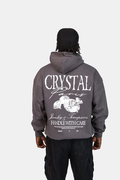 Crystal Paris Oversized hoodie Dias