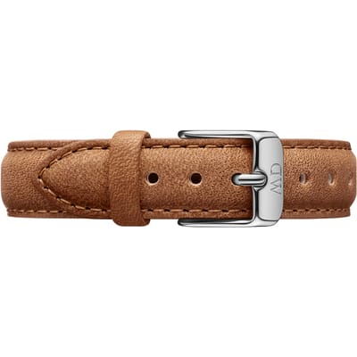 Daniel Wellington DW Strap Leather Durham 20mm Silver