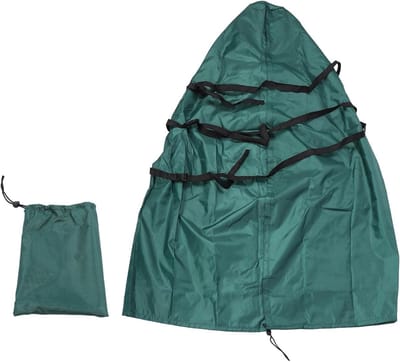 Opbergzak voor Kerstboom - Beschermhoes tegen Stof en Weer - Ruime 420D Zilverkleurige Tas voor Veilig Transport en Opberging (45 x 94 Inch)