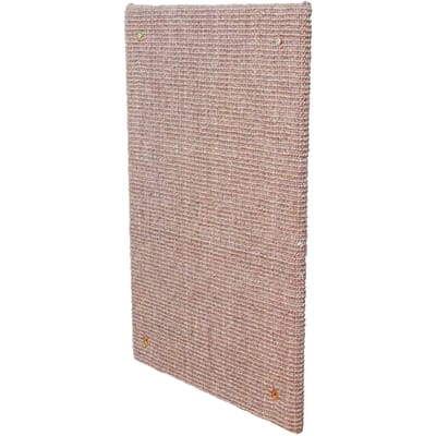 Trixie Krabplank XXL sisal tapijt kattenkruid 50 × 70 cm taupe