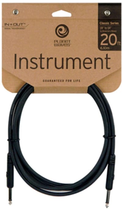 D'Addario PW-CGT-20 Gitaarkabel Classic Series Recht-Recht 6 Meter