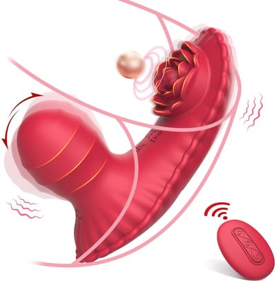 Oneay Vibrator, onzichtbare draagbare vibrator voor vrouwen, draadloze afstandsbediening, vibratie met meerdere frequenties, masturbatiespeeltje.