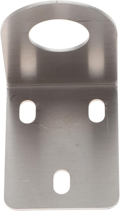 Kraanbeugel Muurbeugel - Steunbeugel Kraan - Wastafel Reparatie - Roestvrij Staal - 10x6x5 cm - Chroom