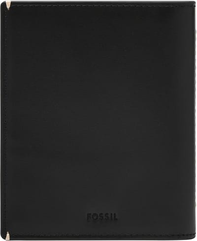 FOSSIL Identiteitskaarthoesje Gift Passport Case Black Zwart