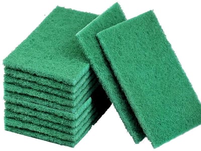 NTHProducts - Polijstdoeken - Multifunctionele Schuurspons - Duurzaam en Sterk - Nylon Schrobdoeken - Ideaal voor Schoonmaken - Set van 10 Stuks