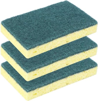 Keuken Spons - Afwas Spons - Potten Schoonmaken - Dubbelzijdig Ontwerp - 3 Stuks - Niet Gespecificeerd