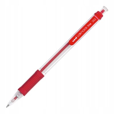UNI SN-101 Rood Schrijfpen - Comfortabel & Vlekkeloos Schrijven