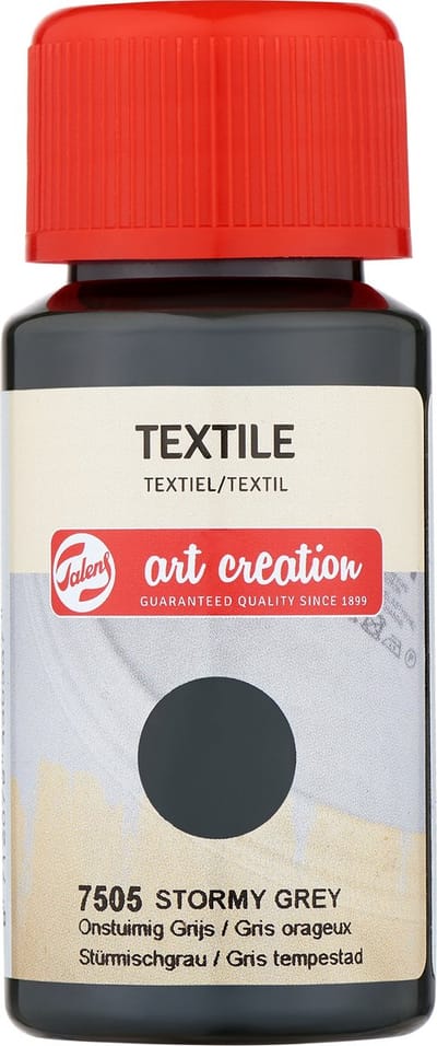 Talens Art Creation Textiel color 50 ml Onstuimig Grijs