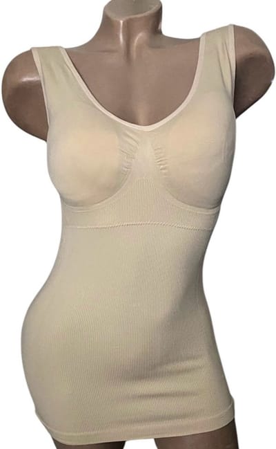 Corrigerende Hemd Naadloos - Polyamide - 3036 - L/XL beige