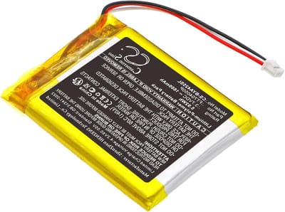 Batterij Babyfoon - Vervangende Batterij - Babyveiligheid - Li-Polymer Technologie - 1600mAh - Zwart