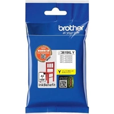 Brother LC-3619XL Y inktcartridge geel hoge capaciteit (origineel)