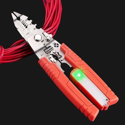 Elektrische Kabelstripper - Bedradingsgereedschap - Elektrisch Werk - Multifunctioneel Ontwerp - 213 cm - Zwart