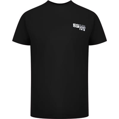 Klassiek T-shirt met Korte Mouwen en Logo in Zwart