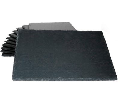 Set van 12 leisteenplaten 20x30 cm - 23464665
