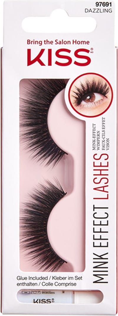 Kiss Kunstwimpers Mink Dazzling - Wimperextensions - Lashes - Nep Wimpers - Dazzling