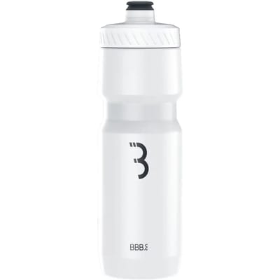 BBB Cycling AutoTank XL Bidon Racefiets - Inhoud 750 ml - Drinkbus Fiets AutoClose ventiel - Wit - BWB-15