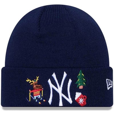 New Era MLB Ny. Yankees Beanie Kids Blauw