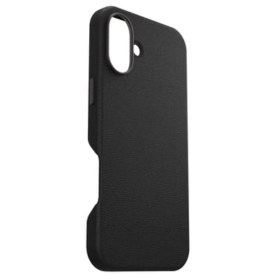 OtterBox Symmetry Cactus leren Backcover met MagSafe voor de Apple iPhone 16 Plus - Noir Ash