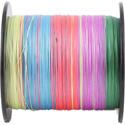 Ligne de Pêche Tressée 8 Brins 300M Multicolore Matériel de Pêche Ligne Ultra Tressée Accessoires de Pêche camouflage