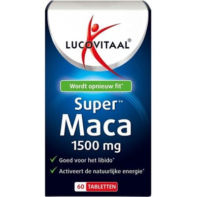 Lucovitaal Maca Super 1500 mg 60 tabletten