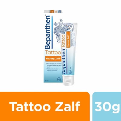 Bepanthen Tattoo Nazorg Zalf - 3 x 30 gr - Voordeelverpakking