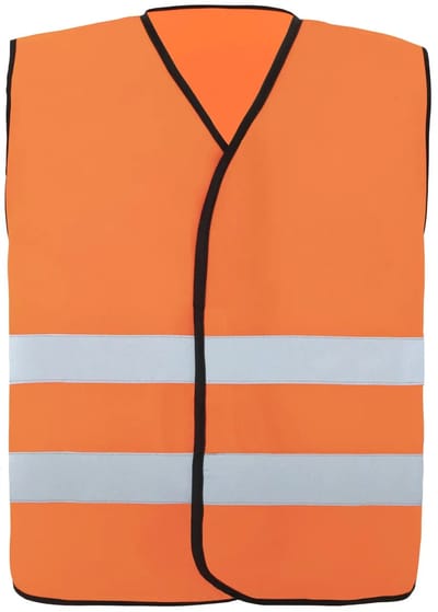 Korntex Comfort Safety Vest Soltau CO² Neutral KX167 - Signal Orange - S/M