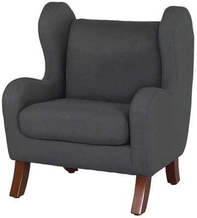 Comfortabele Kinderstoel met Oren - Vintage Grijs