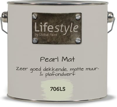 Lifestyle Essentials | Pearl Mat | 706LS | 2,5 liter | Extra reinigbare muurverf