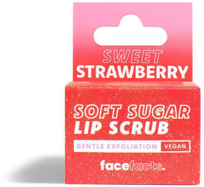 Face Facts | Sweet Strawberry Lip Scrub - 10gr - Vegan